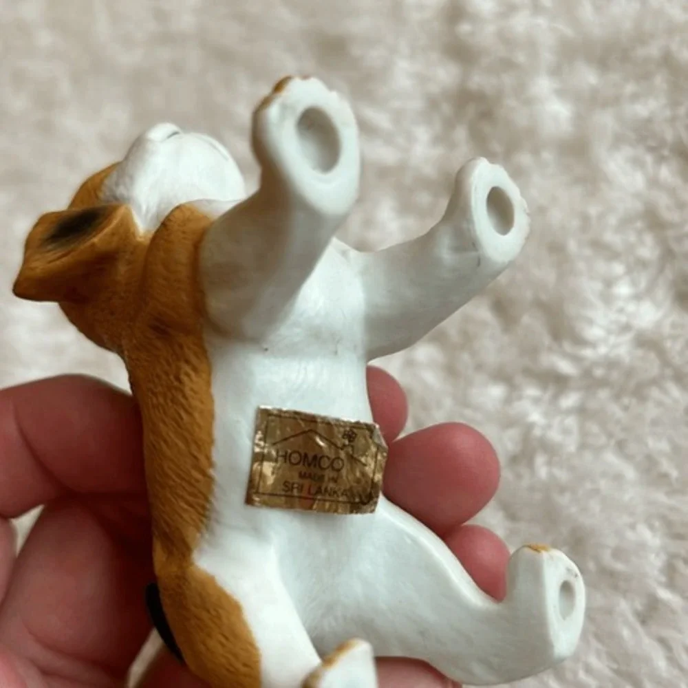 Vintage Homco Beagle‎ Puppy Dog Figurine